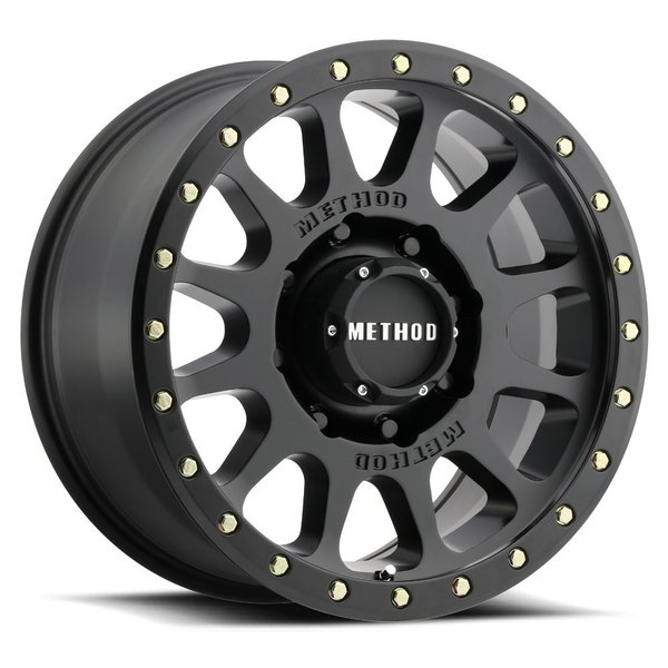 Method Race Wheels 8X6.5 17X8.5 NV HD MATTE BLACK 0O/S 4.75IN BS MR30578580500H